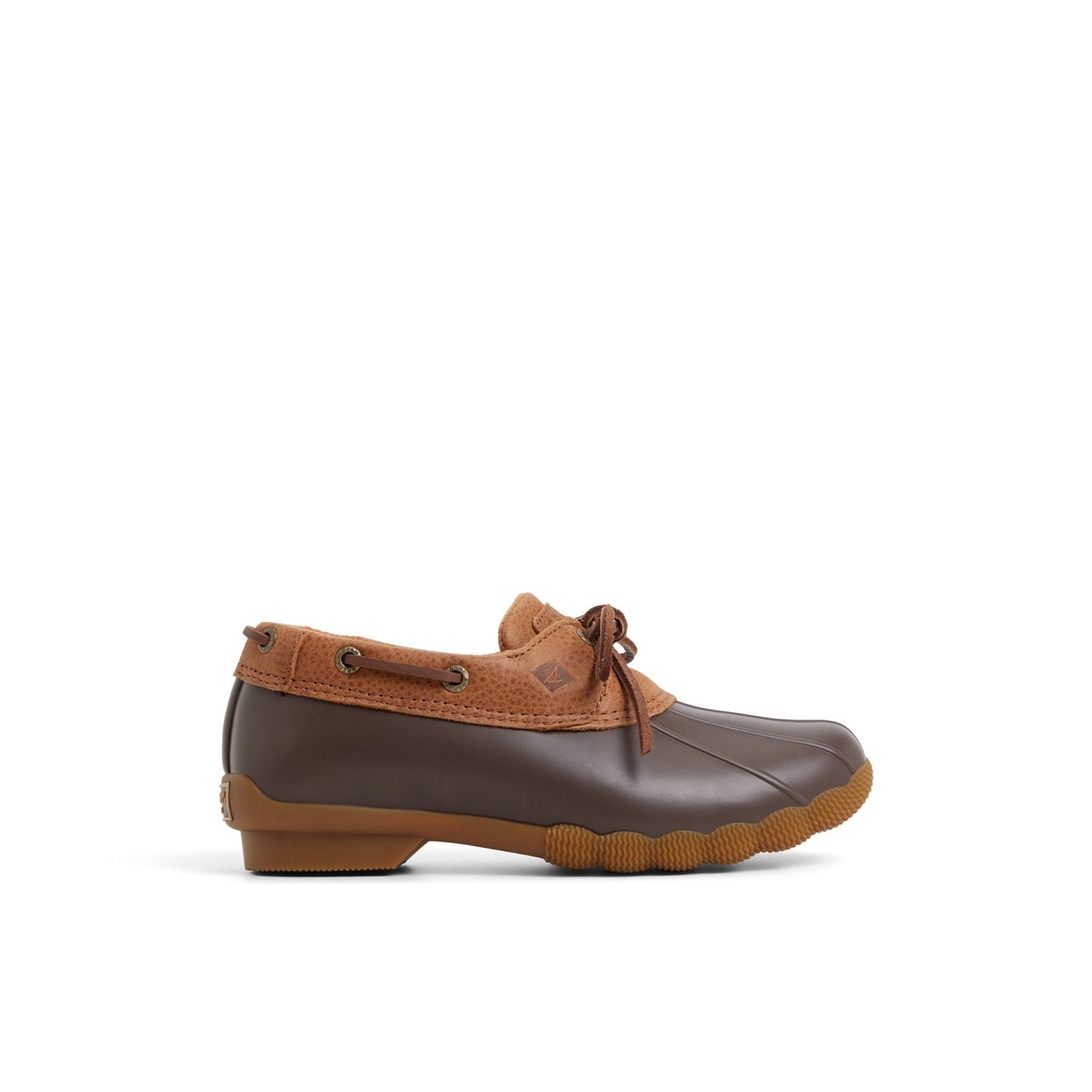 Saltwater™™ 1 Eye Duck Shoe Medium Brown Sperry