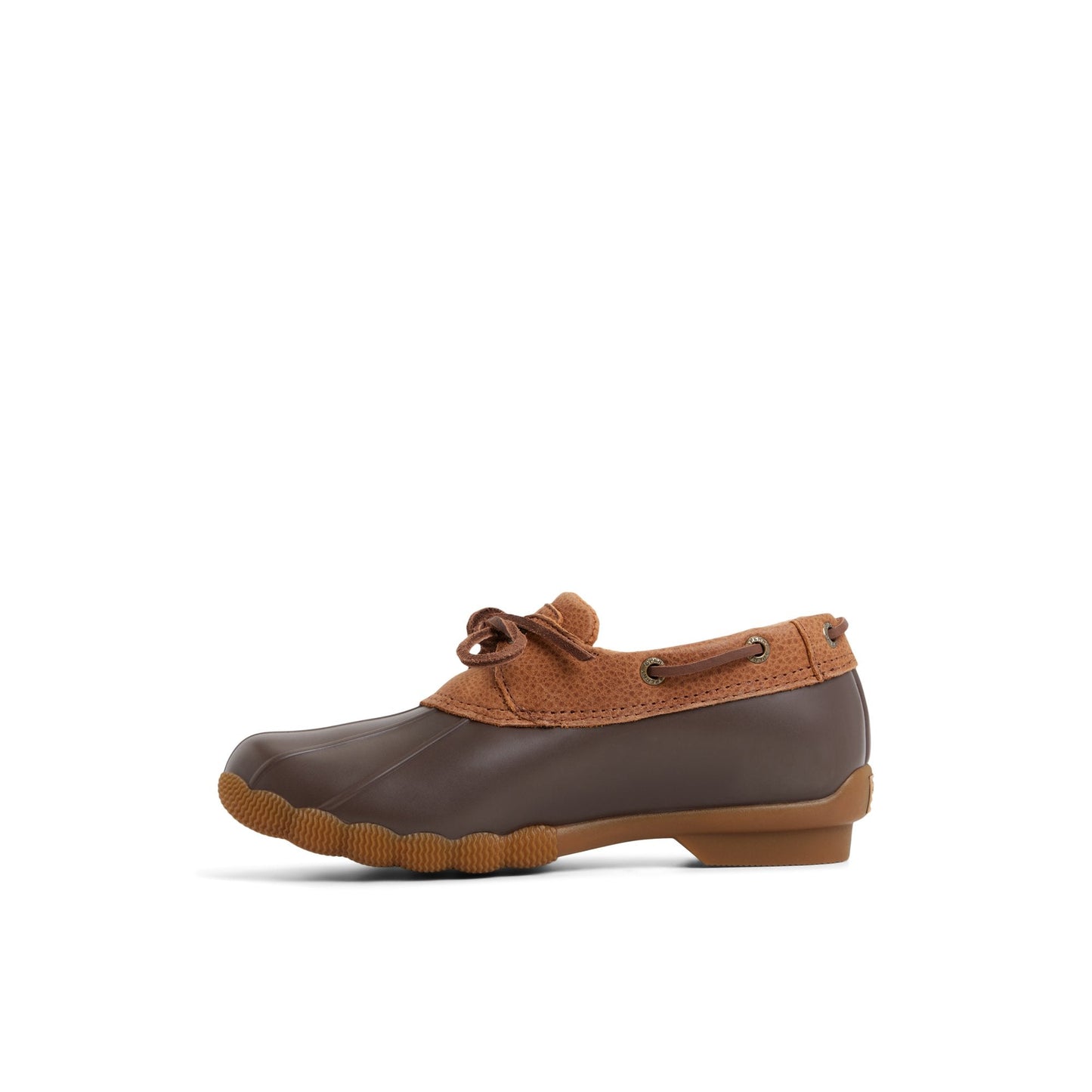 Saltwater™™ 1 Eye Duck Shoe Medium Brown Sperry