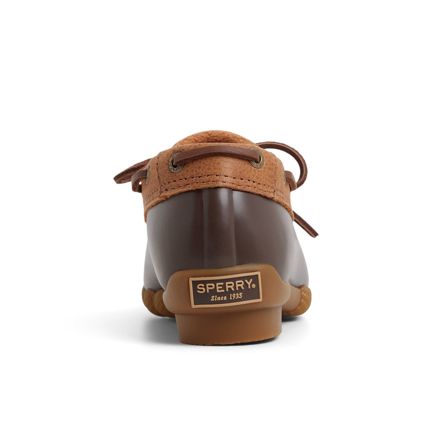 Saltwater™™ 1 Eye Duck Shoe Medium Brown Sperry