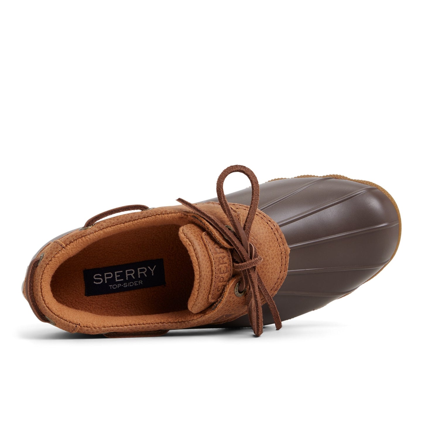 Saltwater™™ 1 Eye Duck Shoe Medium Brown Sperry