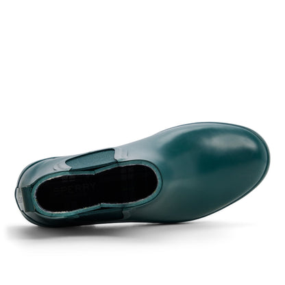 Drizzle Chelsea Rain Boot Pine Green Sperry