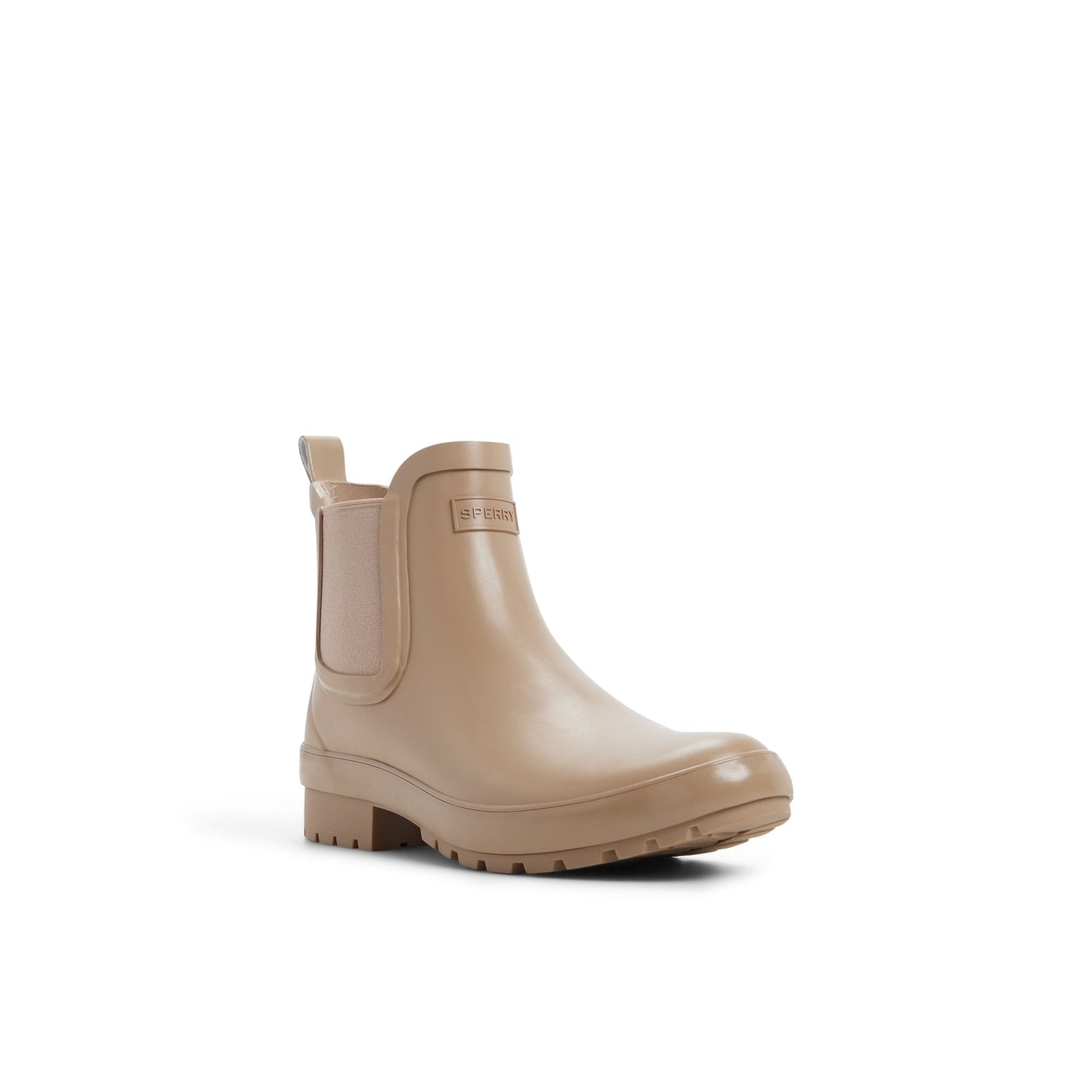 Drizzle Chelsea Rain Boot Taupe Sperry