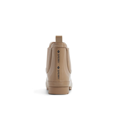 Drizzle Chelsea Rain Boot Taupe Sperry