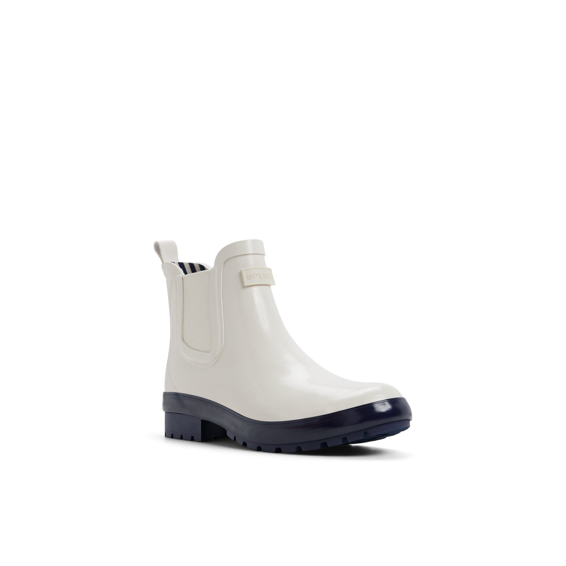 Drizzle Chelsea Rain Boot Cream Sperry