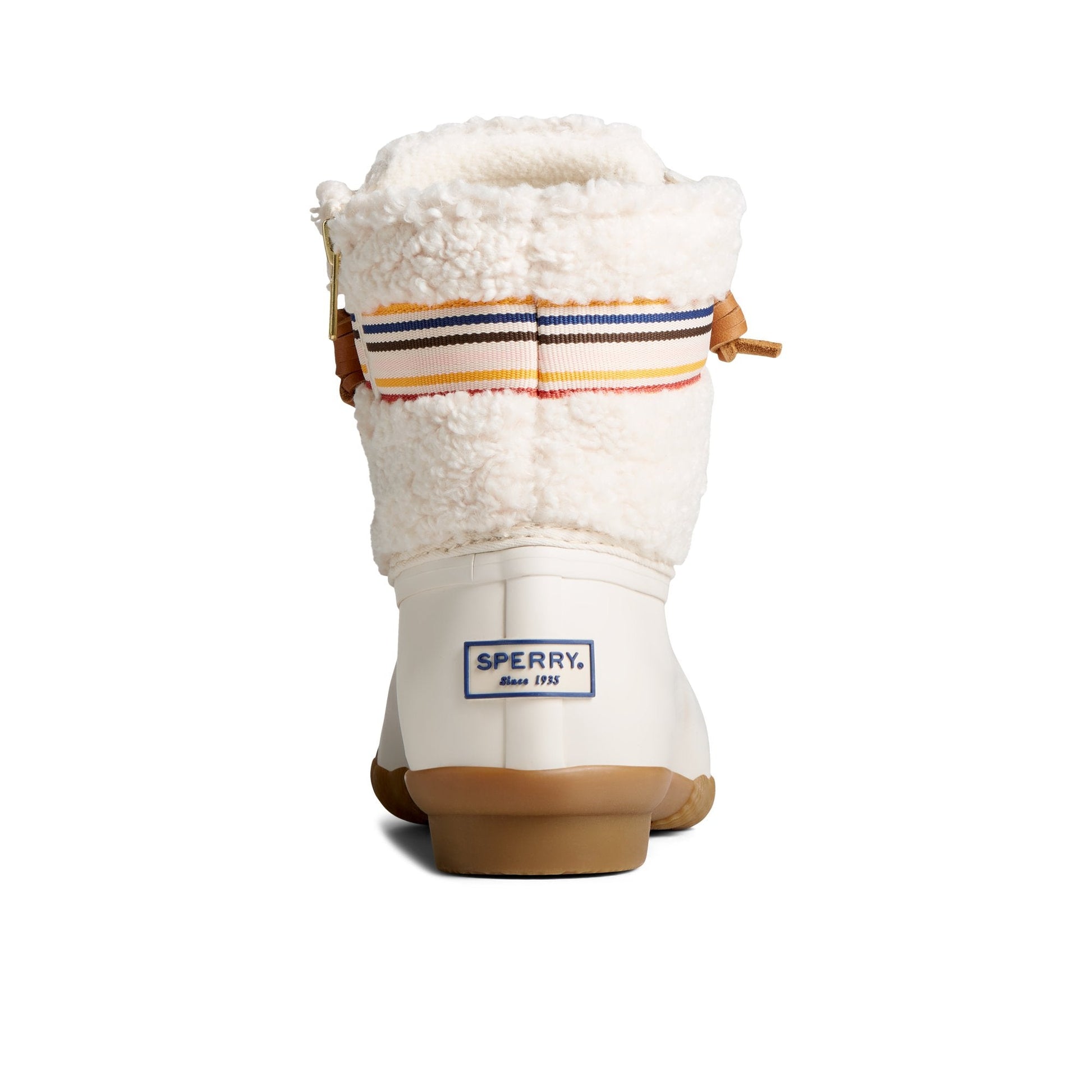 Saltwater™ Rainbow Sherpa Duck Boot Bone Sperry