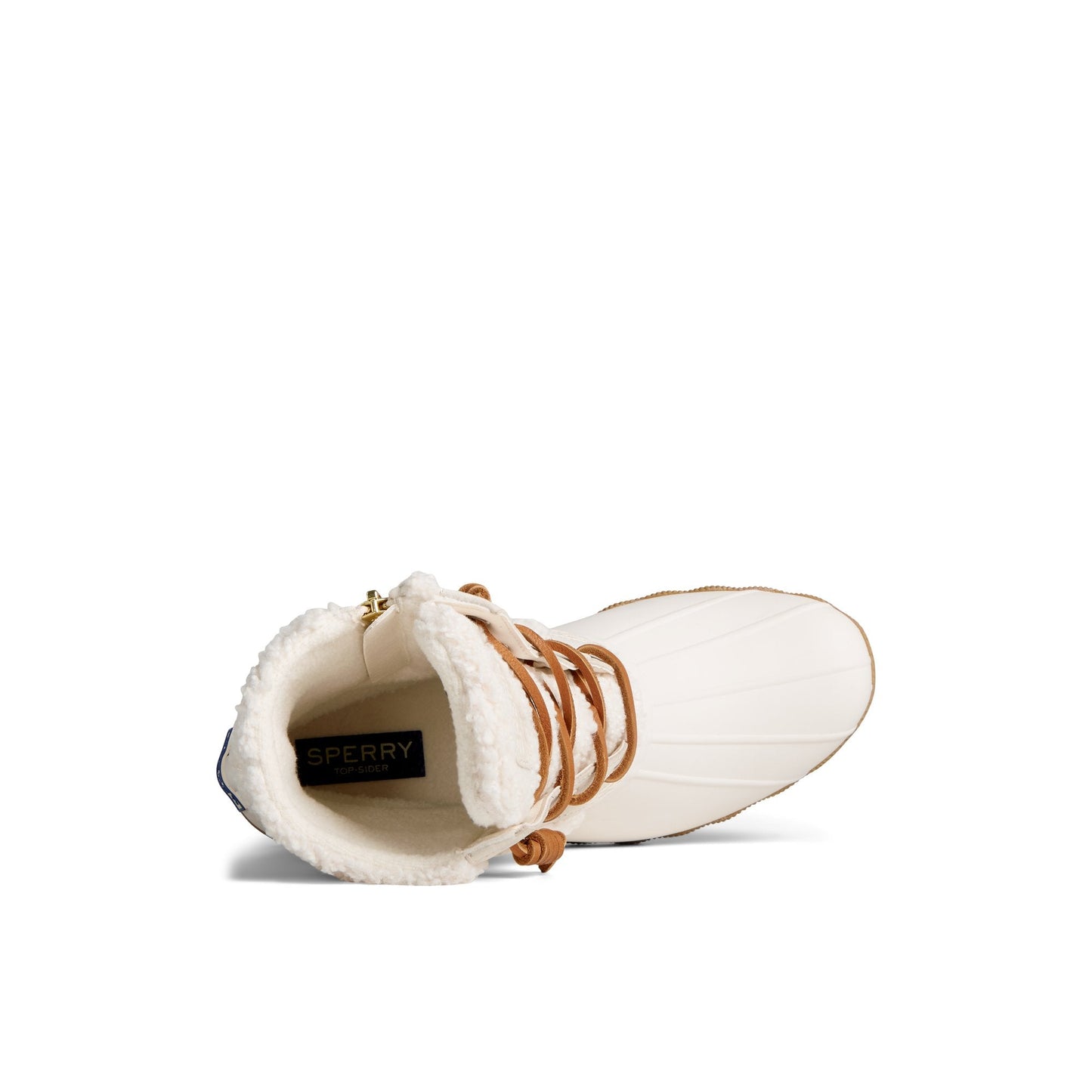 Saltwater™ Rainbow Sherpa Duck Boot Bone Sperry