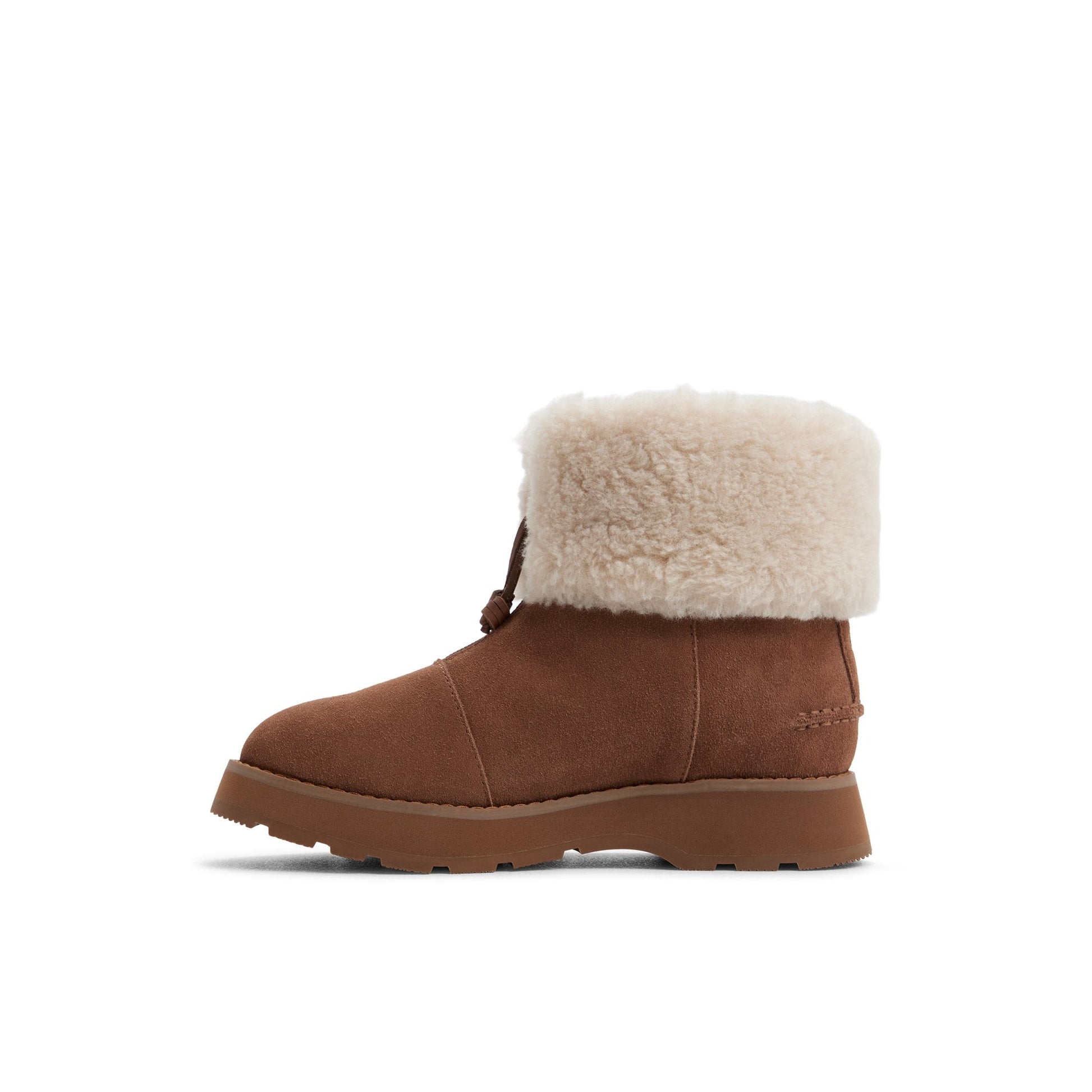 Newbury Zipper Boot Medium Brown Sperry
