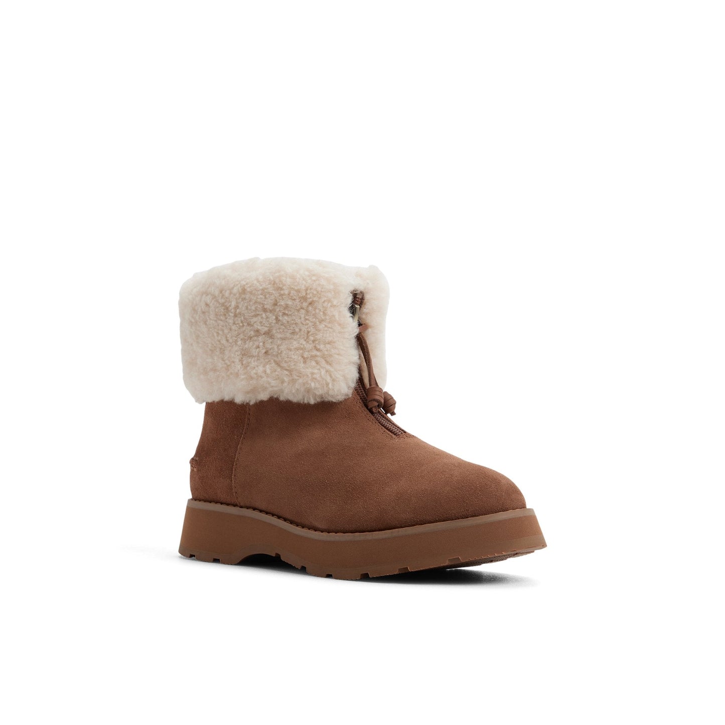 Newbury Zipper Boot Medium Brown Sperry