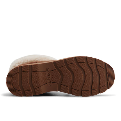 Newbury Zipper Boot Medium Brown Sperry