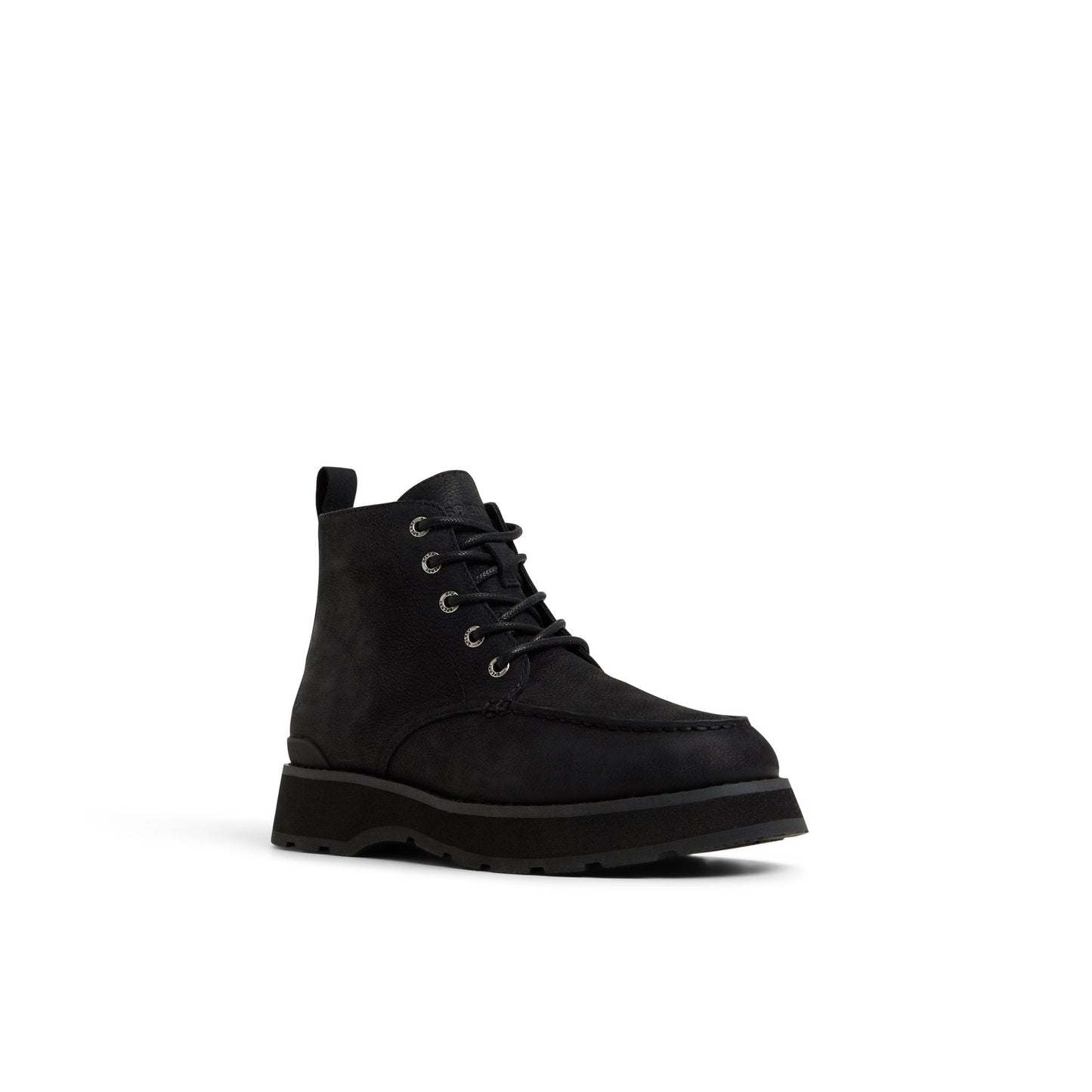 Newbury Chelsea Lug Boot Black Sperry
