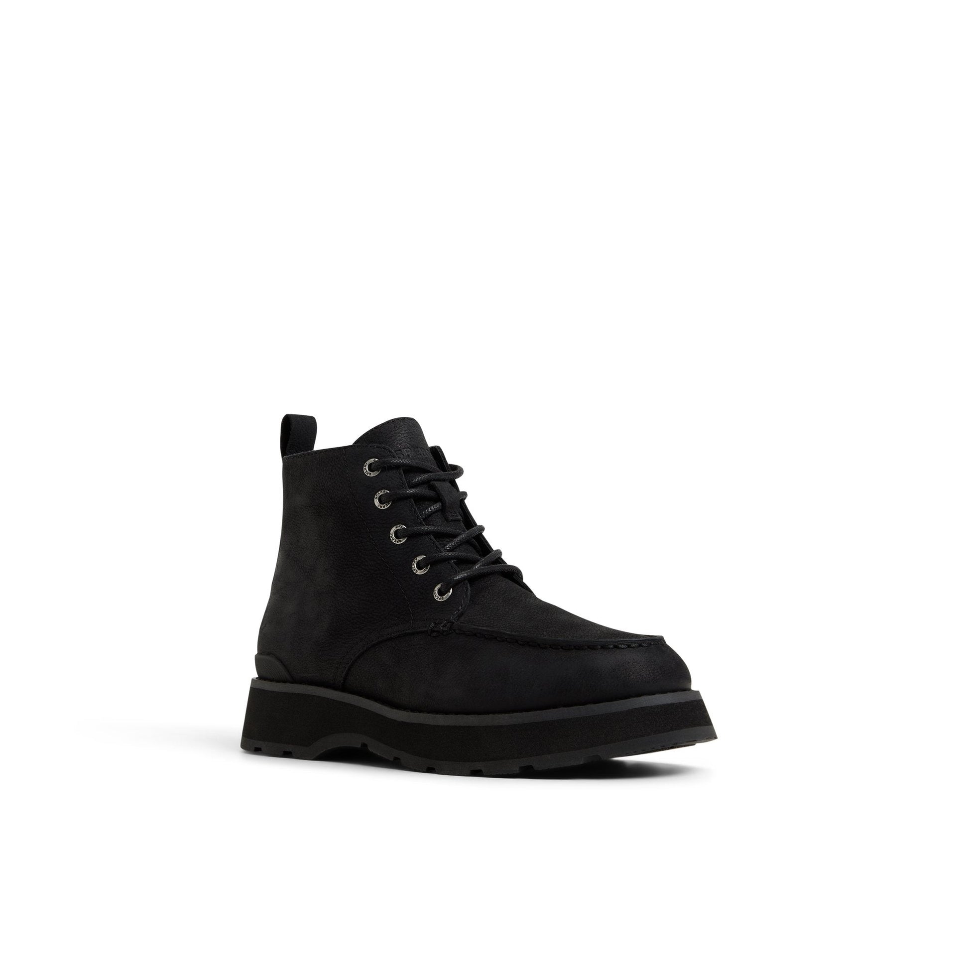 Newbury Chelsea Lug Boot Black Sperry