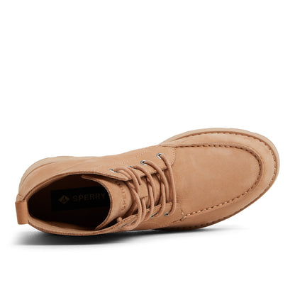 Newbury Chelsea Lug Boot Tan Sperry