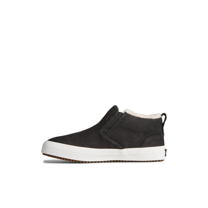 Crest Side Zip Cozy Sneaker Black Sperry