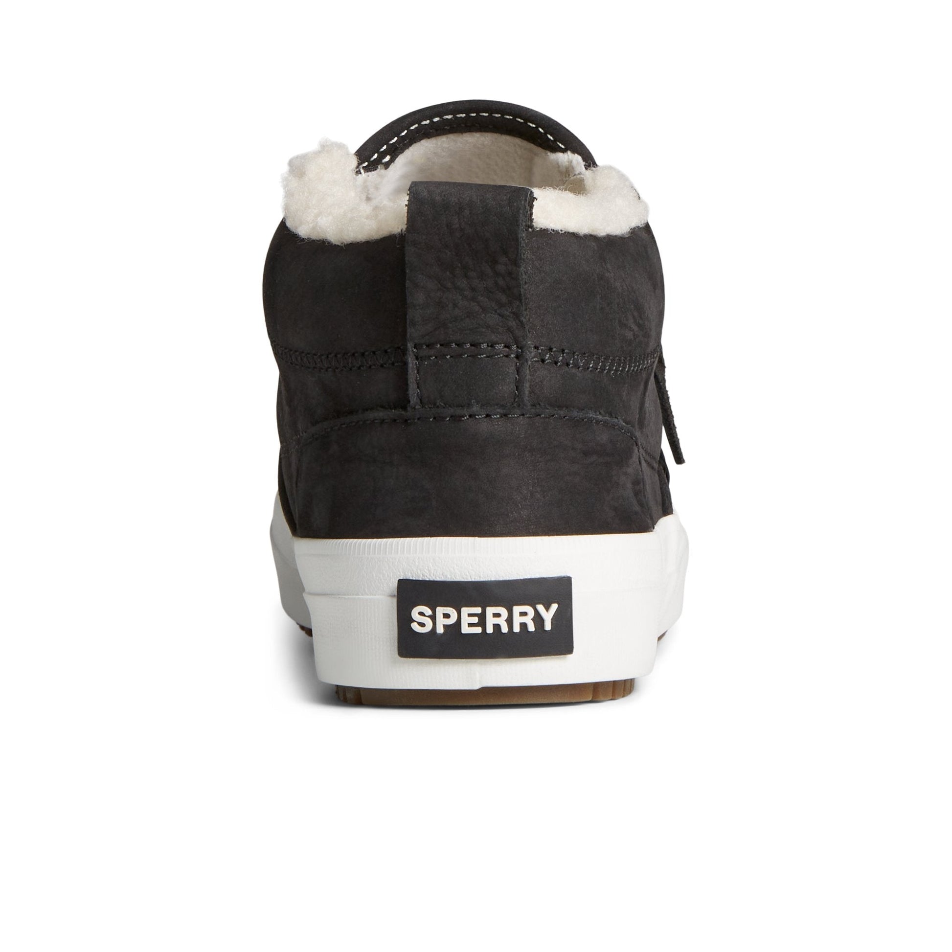 Crest Side Zip Cozy Sneaker Black Sperry