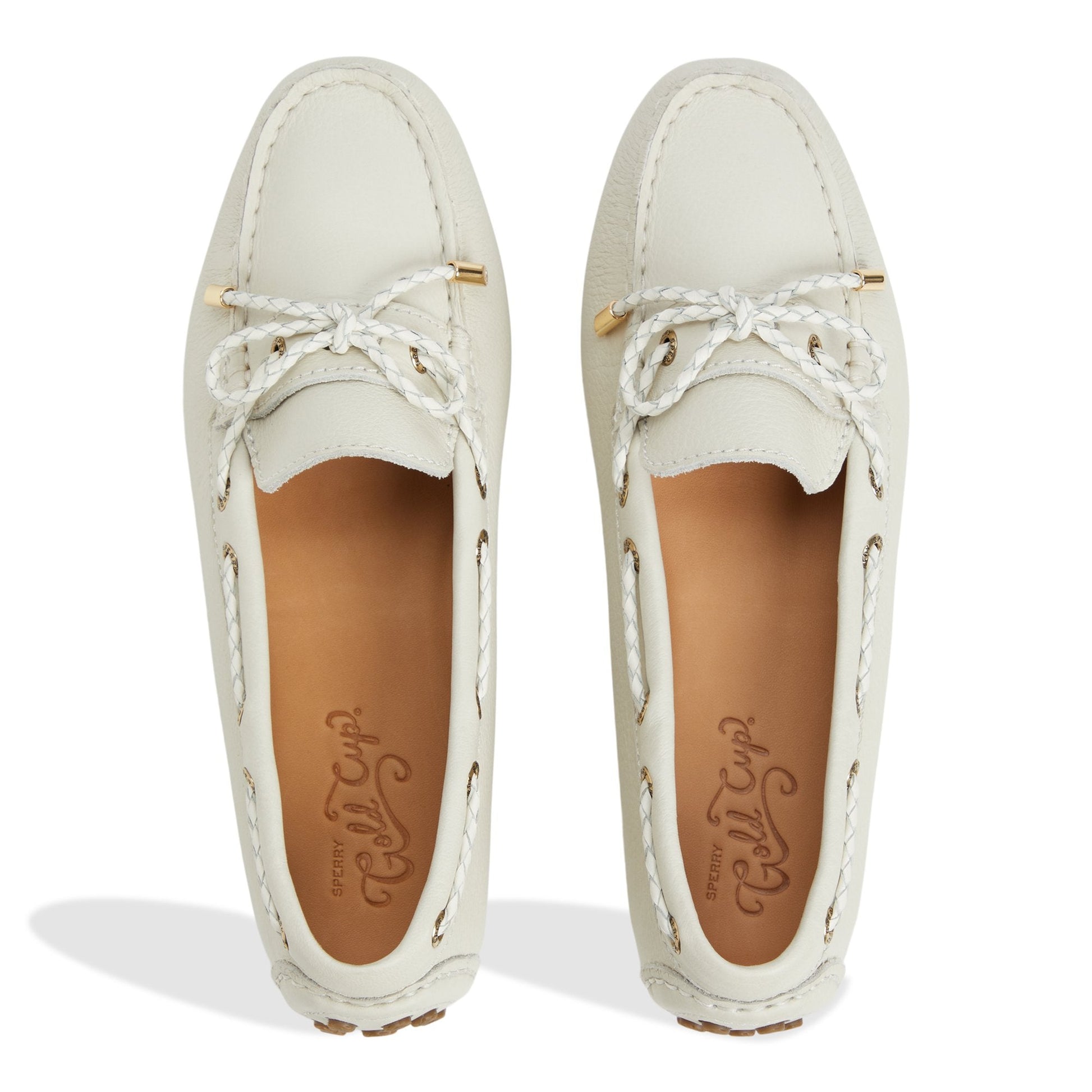 Gold Cup™ Driver Loafer - Cream Sperry