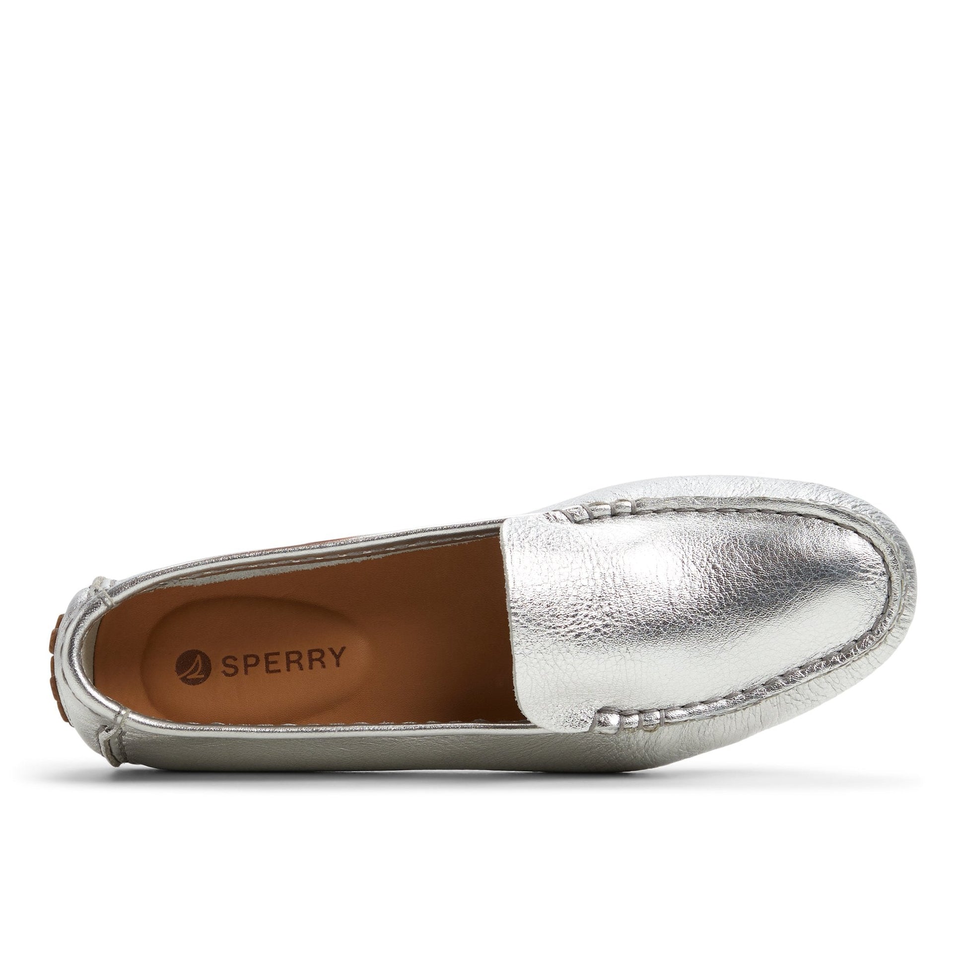 Port Driving Moccasin Silver Sperry