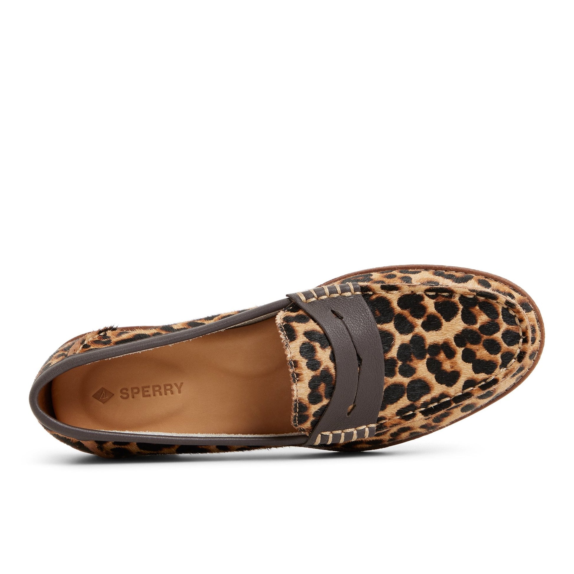 Seaport Penny Loafer Brown Primary Multi Sperry