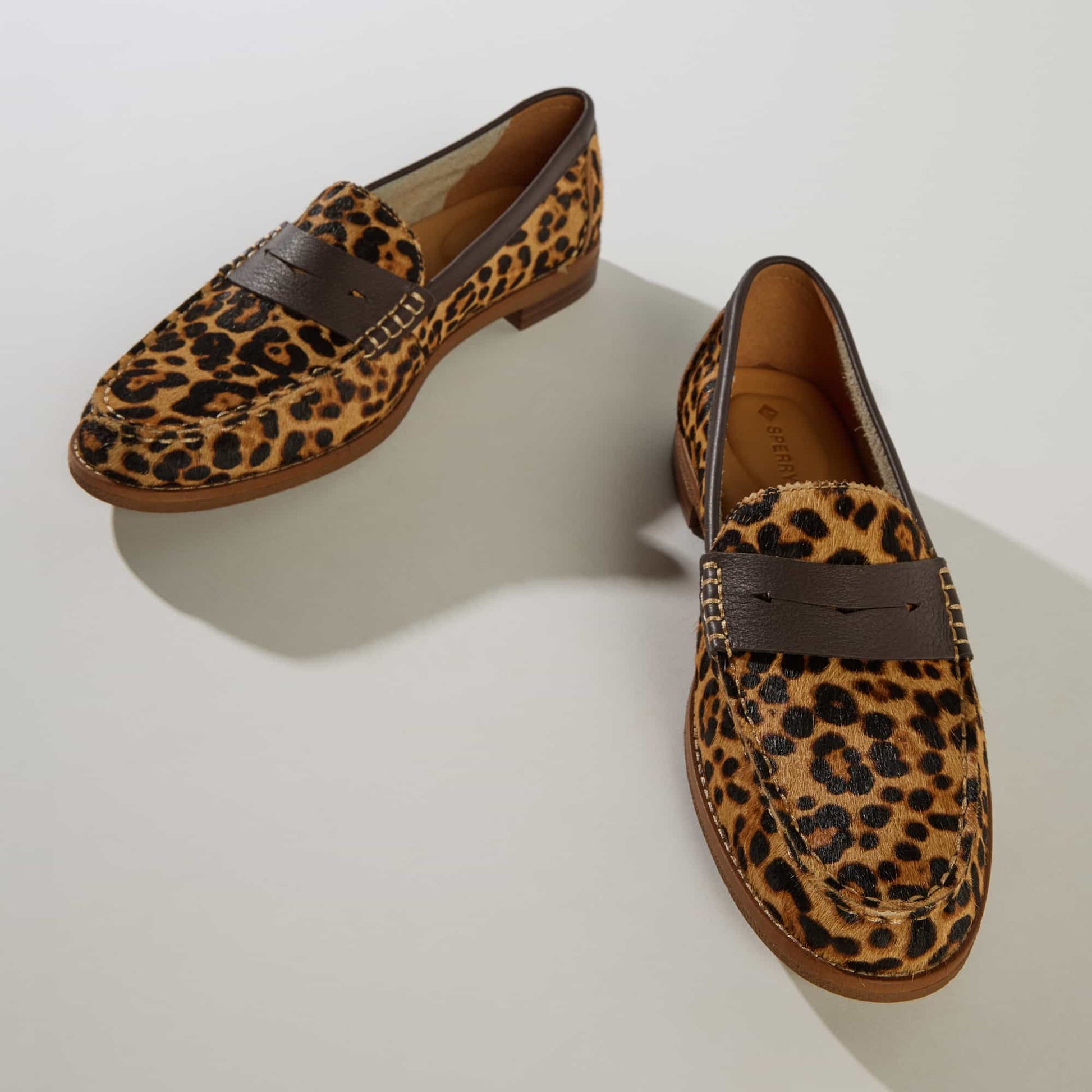 Seaport Penny Loafer Brown Primary Multi Sperry