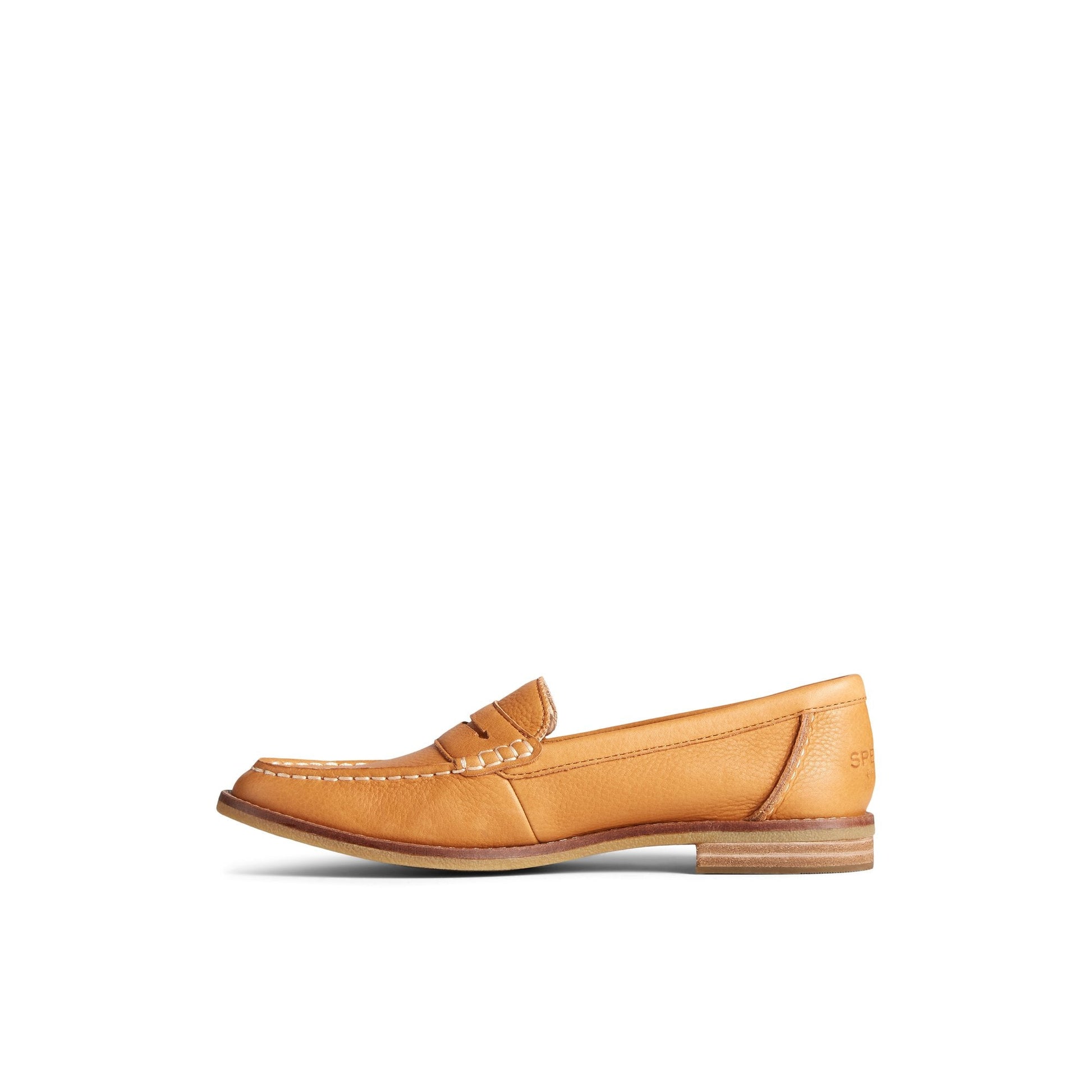 Seaport Penny Leather Loafer Medium Beige Sperry