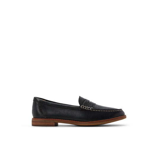 Seaport Penny Leather Loafer Black Sperry