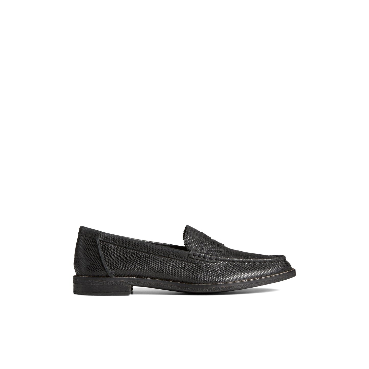 Seaport Penny Leather Loafer Black - 2 Sperry
