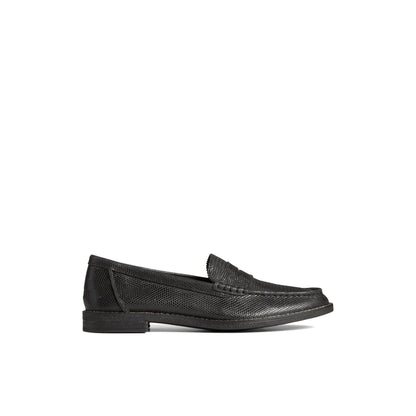 Seaport Penny Leather Loafer Black - 2 Sperry