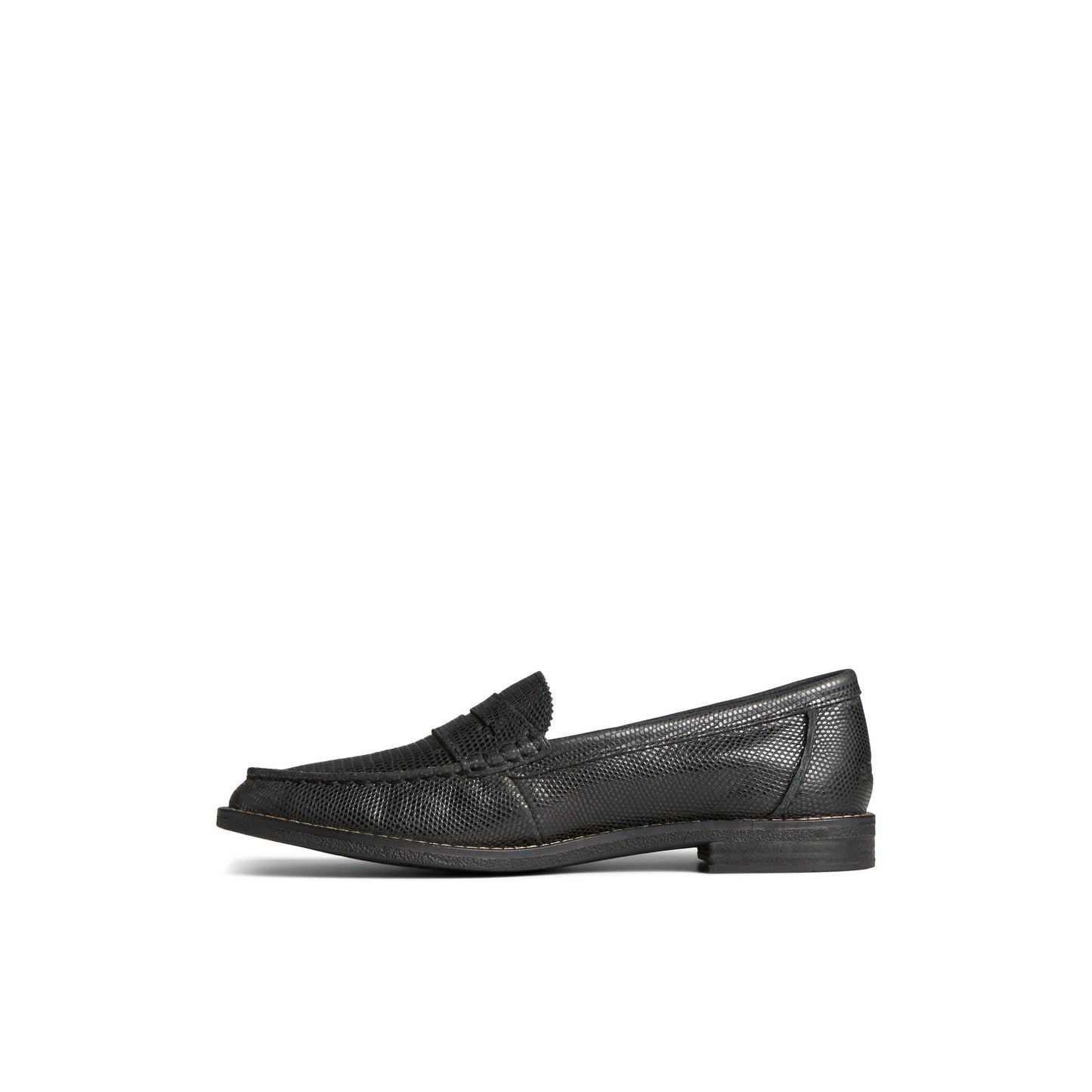 Seaport Penny Leather Loafer Black - 2 Sperry