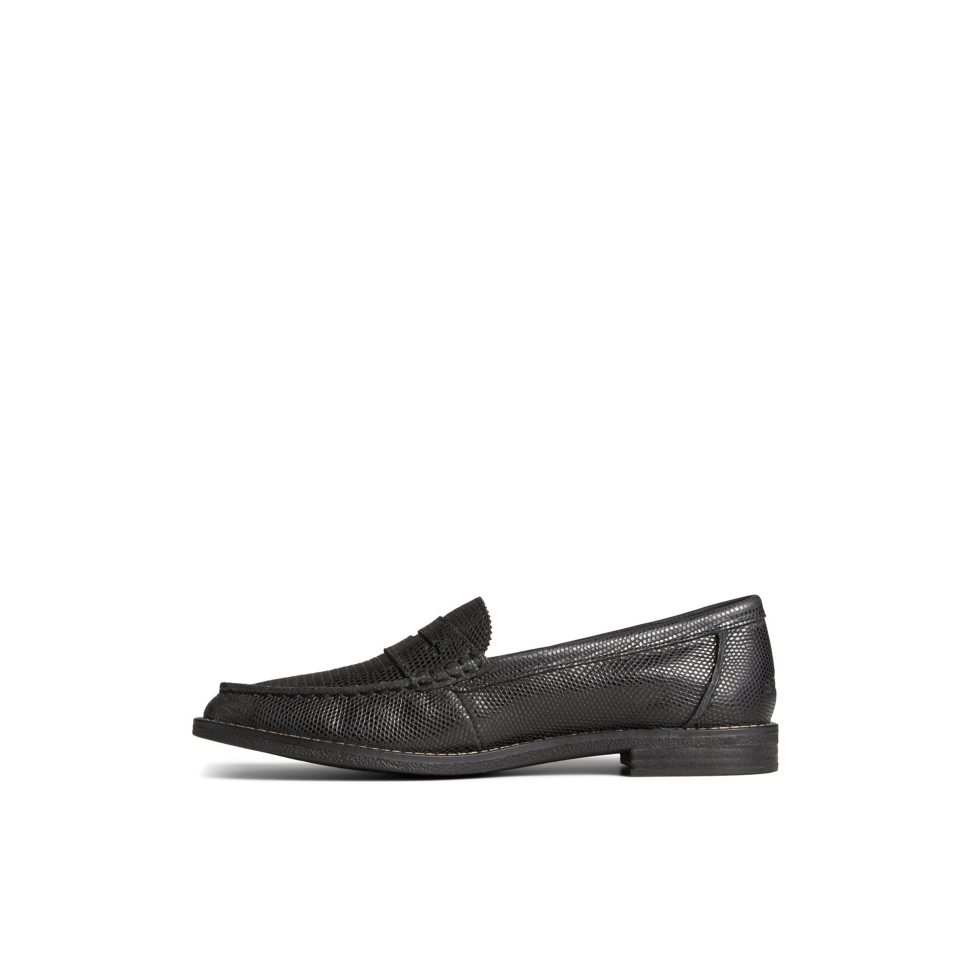 Seaport Penny Leather Loafer Black - 2 Sperry