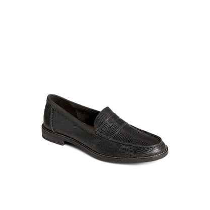 Seaport Penny Leather Loafer Black - 2 Sperry