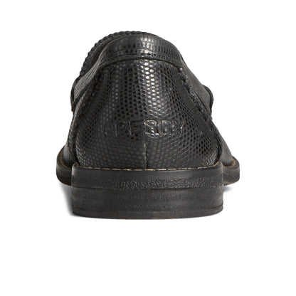 Seaport Penny Leather Loafer Black - 2 Sperry