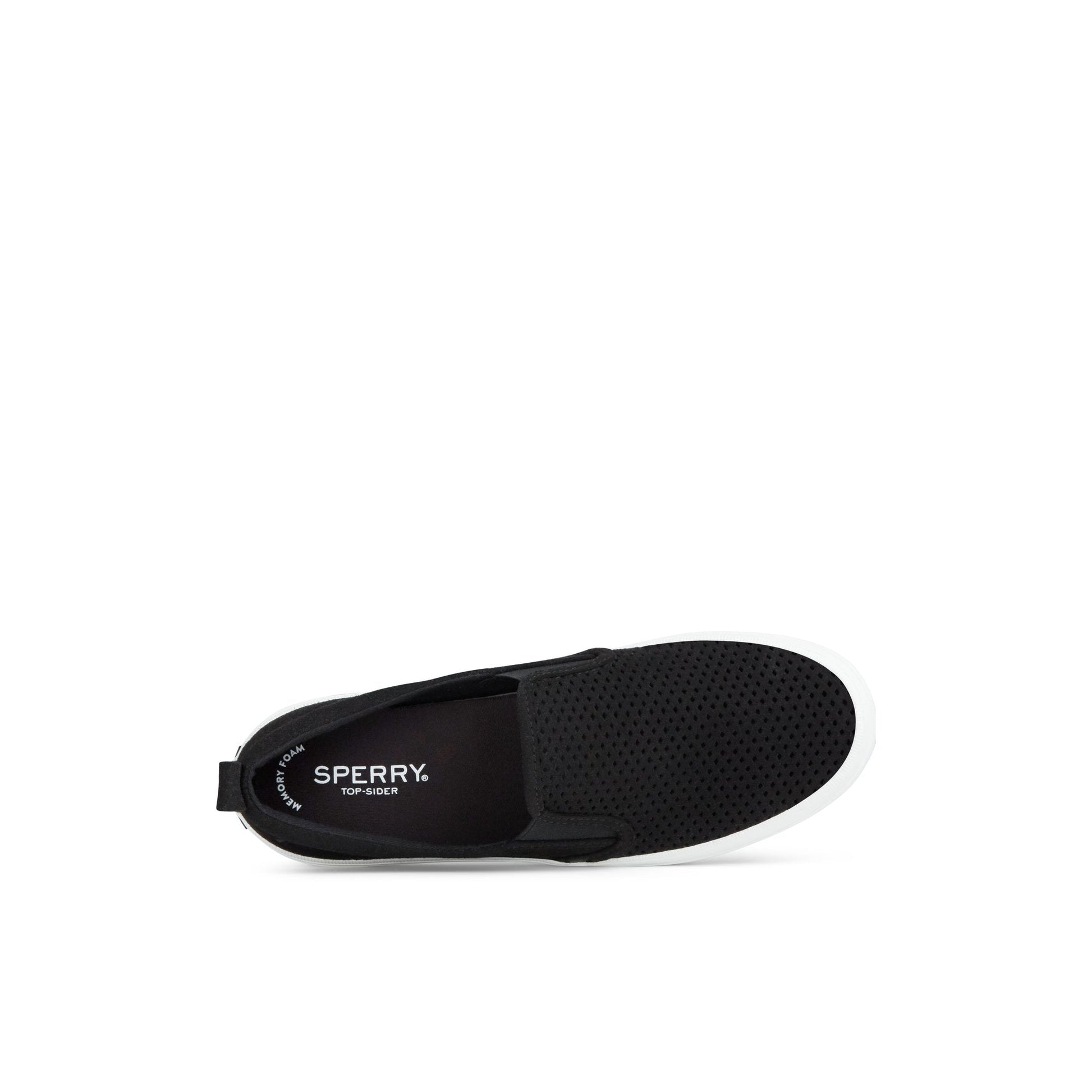 Cresttwingop Black Women's SeaCycled Sperry