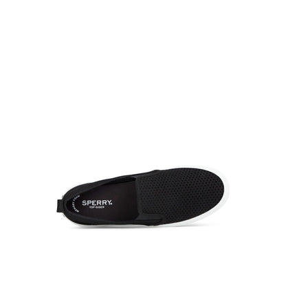 Cresttwingop Black Women's SeaCycled Sperry
