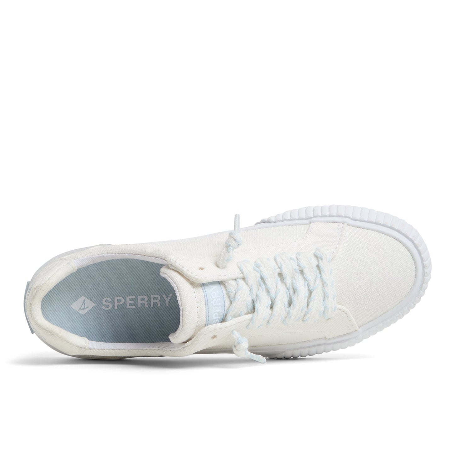 Bermuda Lace to Toe Sneakers White Multi Sperry