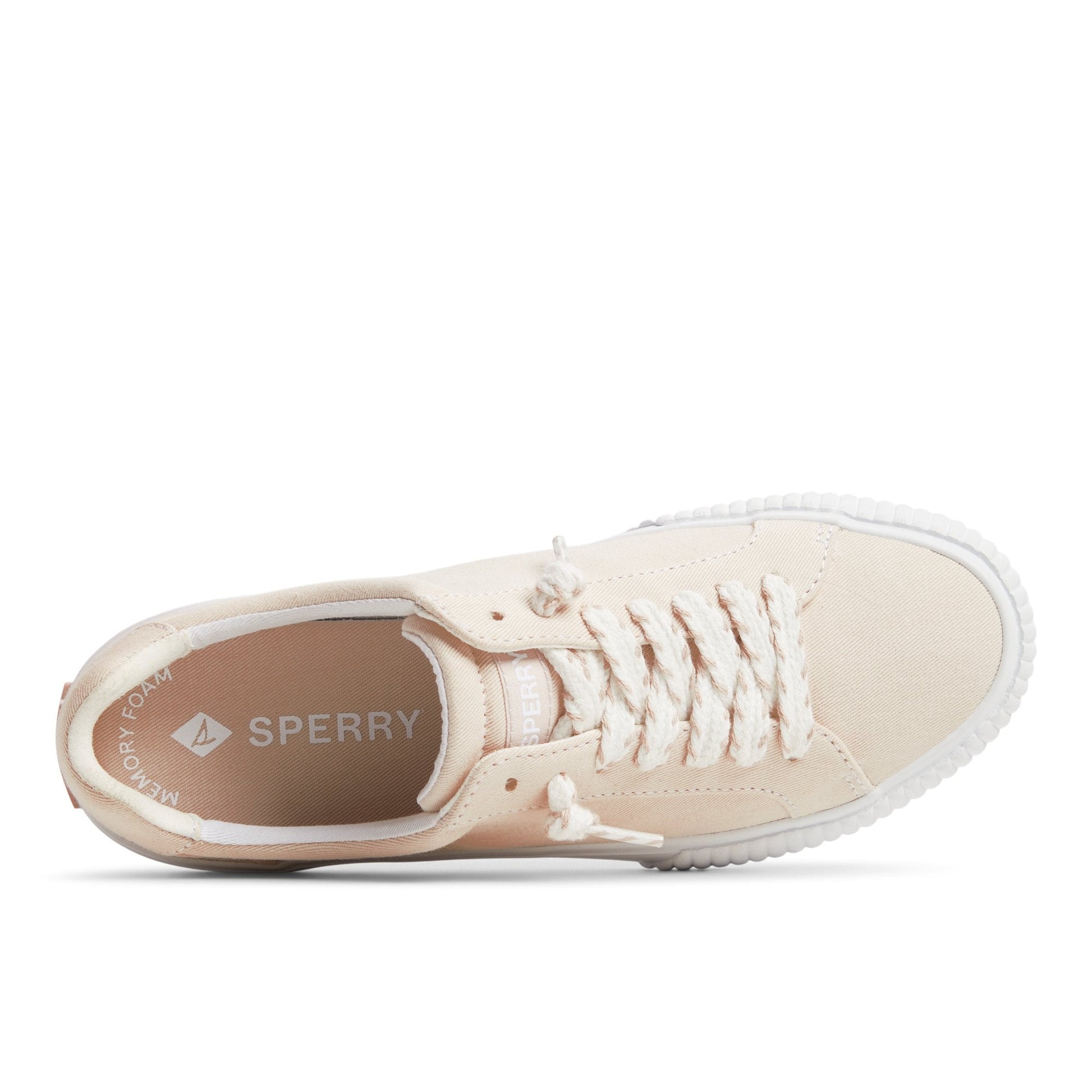 Bermuda Lace to Toe Sneakers Light Pink Sperry