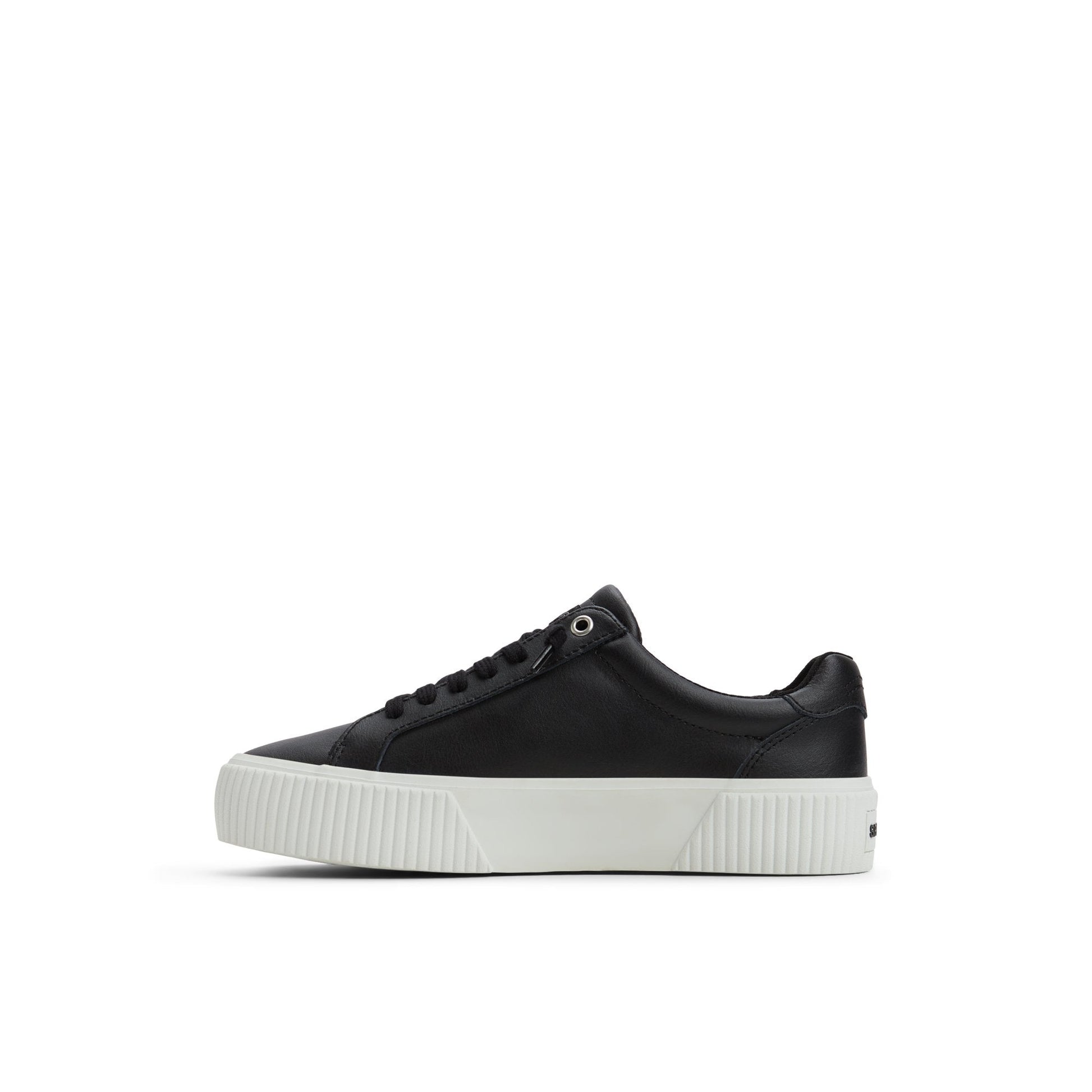 Bermuda Lace to Toe Platform Sneakers Black Sperry