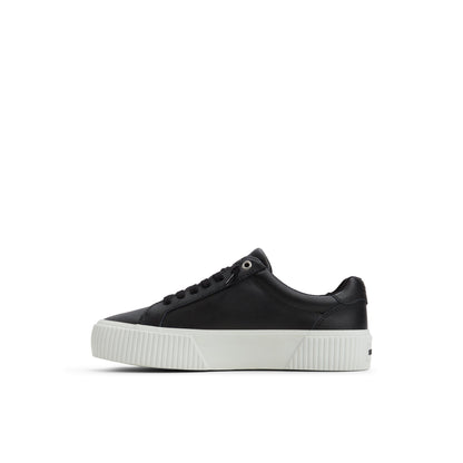 Bermuda Lace to Toe Platform Sneakers Black Sperry
