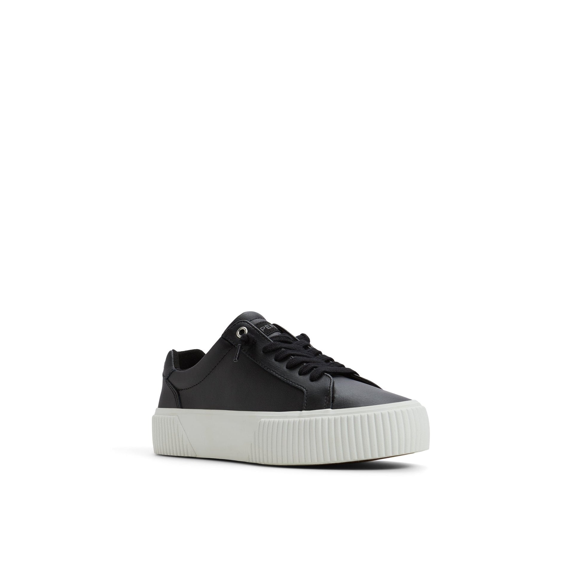 Bermuda Lace to Toe Platform Sneakers Black Sperry