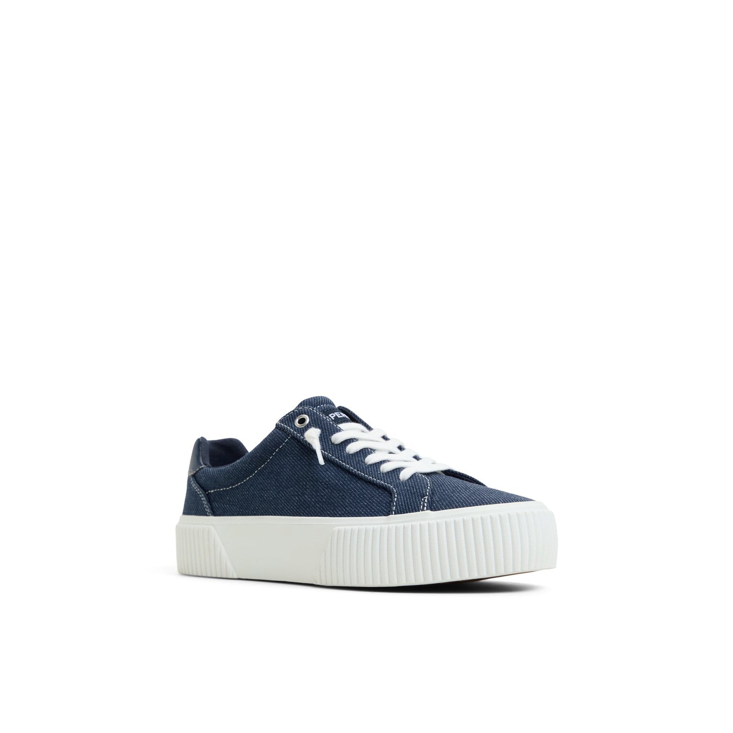 Bermuda Lace to Toe Platform Sneakers Navy Sperry
