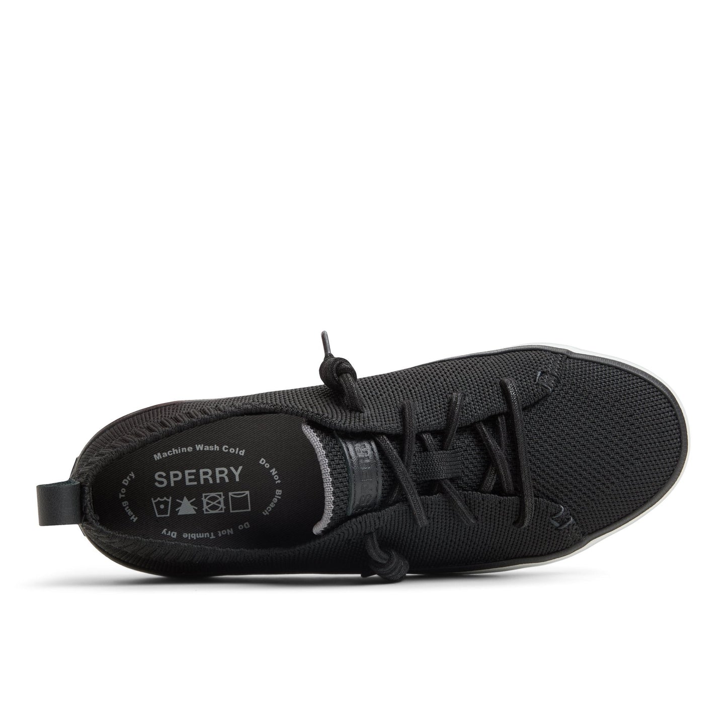 Crestvibeknt Black Women's Sneakers Sperry
