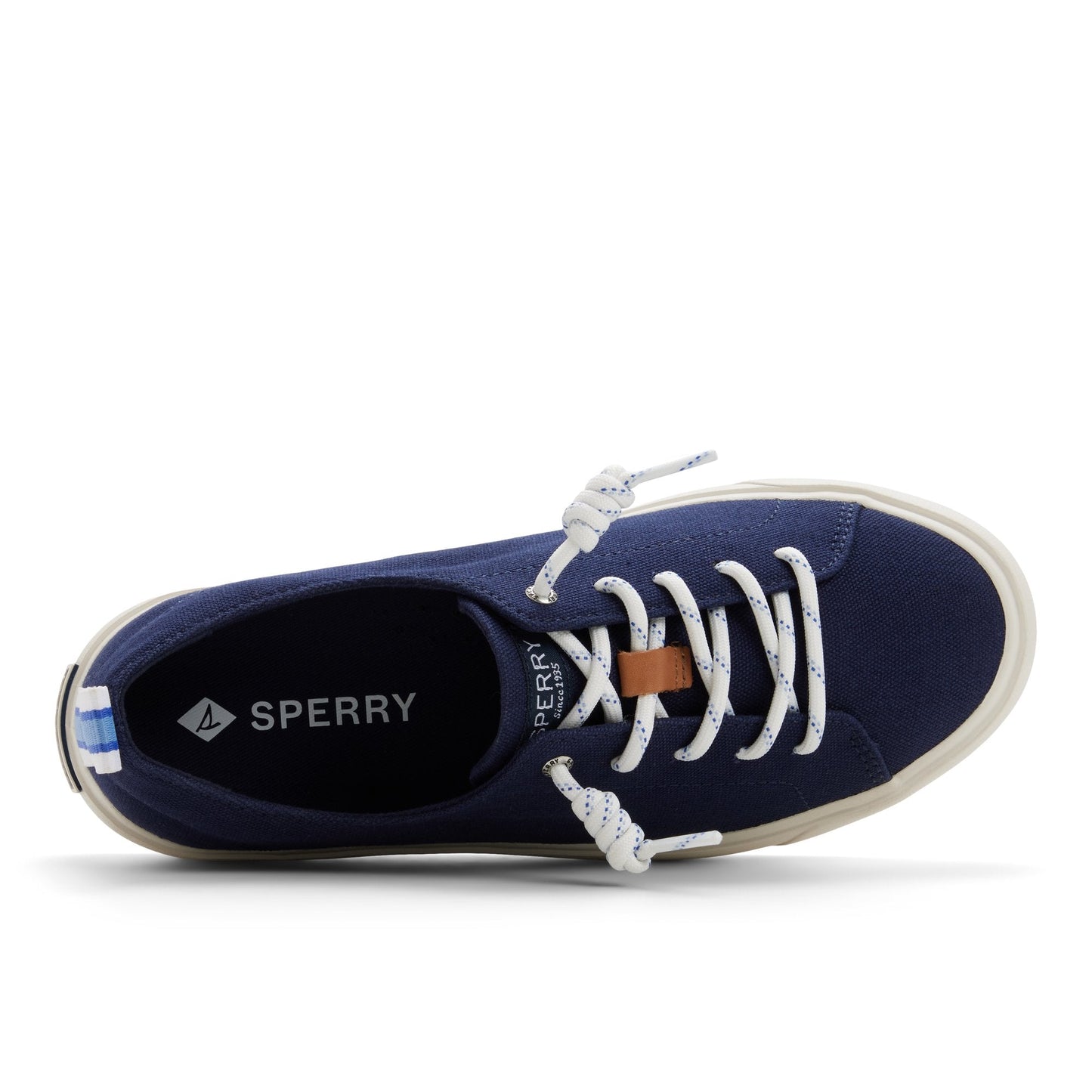 Cove Lace to Toe Sneaker Navy Sperry