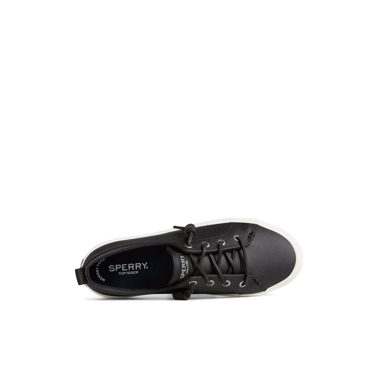 Crest Vibe Sneaker Black Sperry