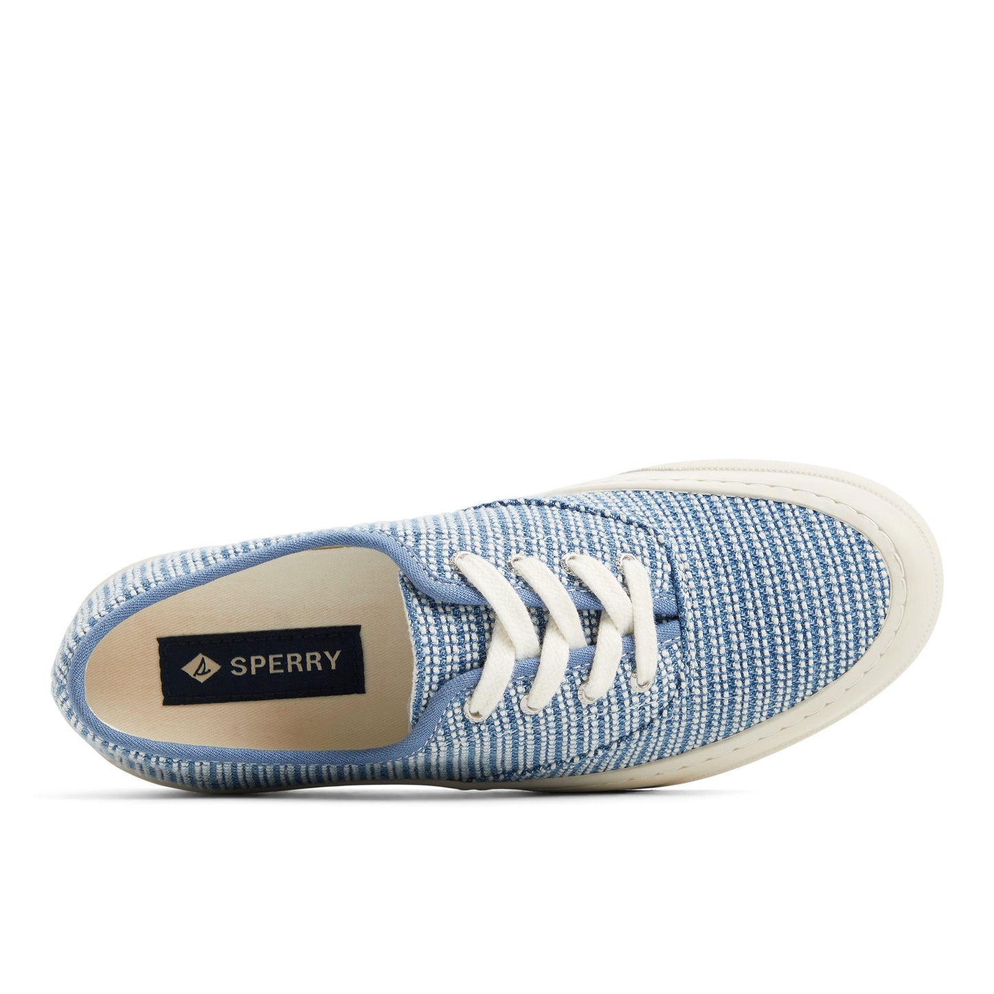 Candycvo Blue/White Combo Women's Sneakers Sperry