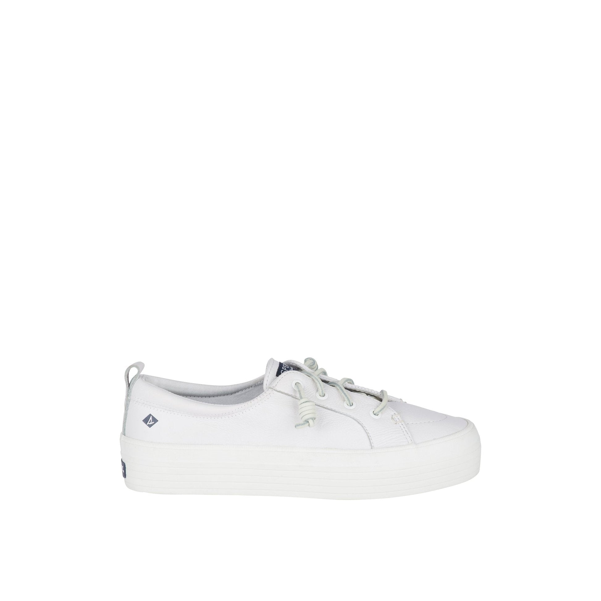 Crest Vibe Platform Leather Sneaker Sperry