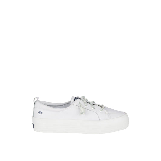 Crest Vibe Platform Leather Sneaker Sperry
