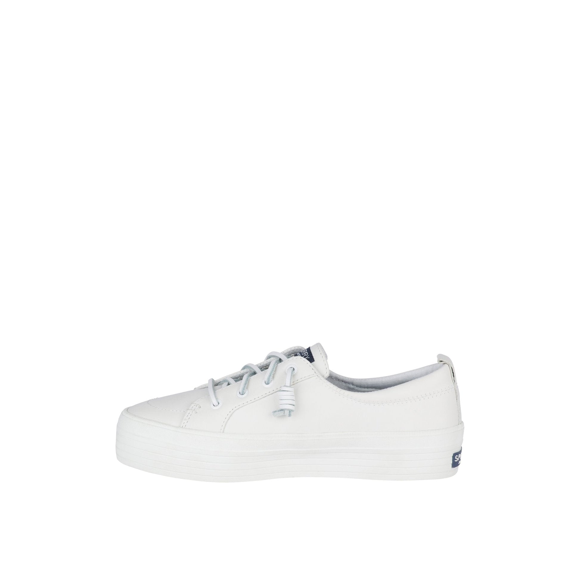 Crest Vibe Platform Leather Sneaker Sperry