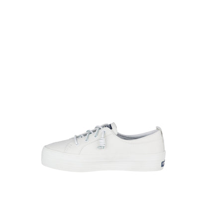 Crest Vibe Platform Leather Sneaker Sperry