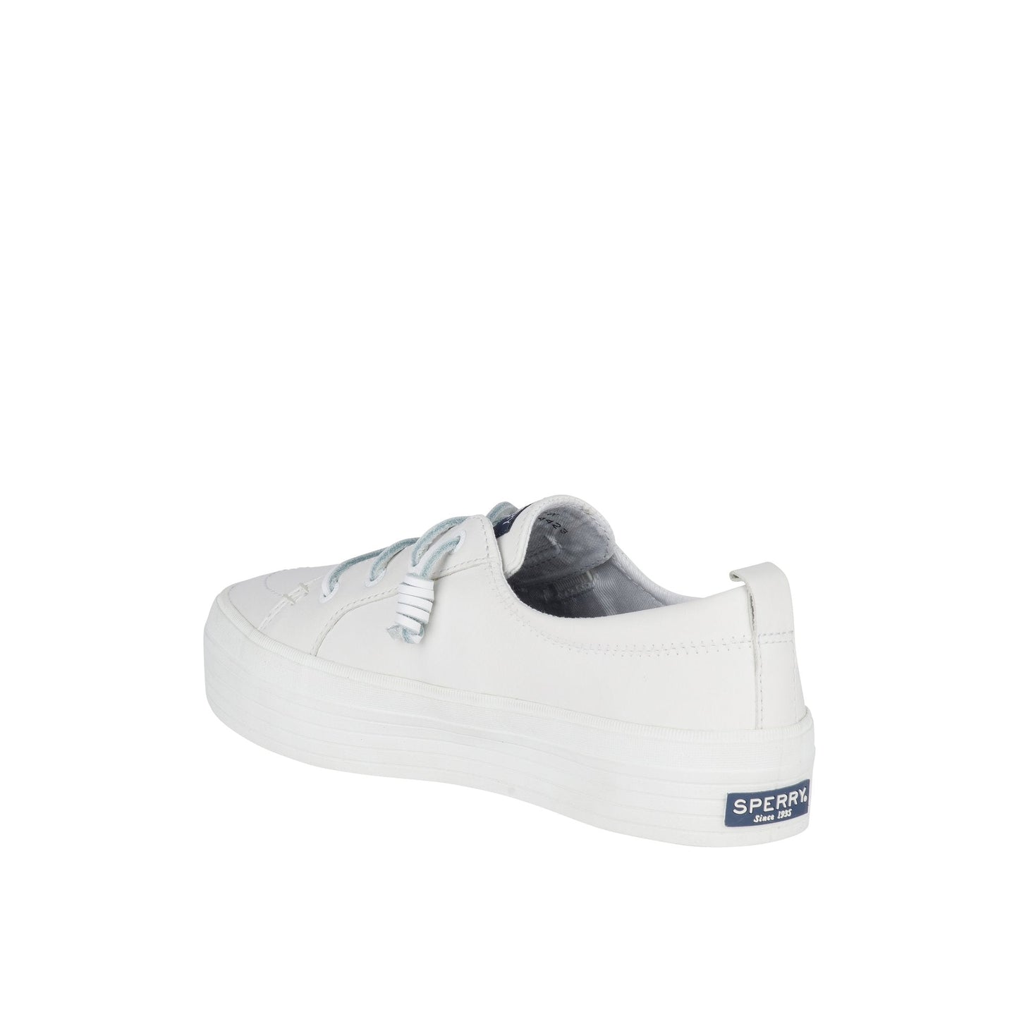 Crest Vibe Platform Leather Sneaker Sperry