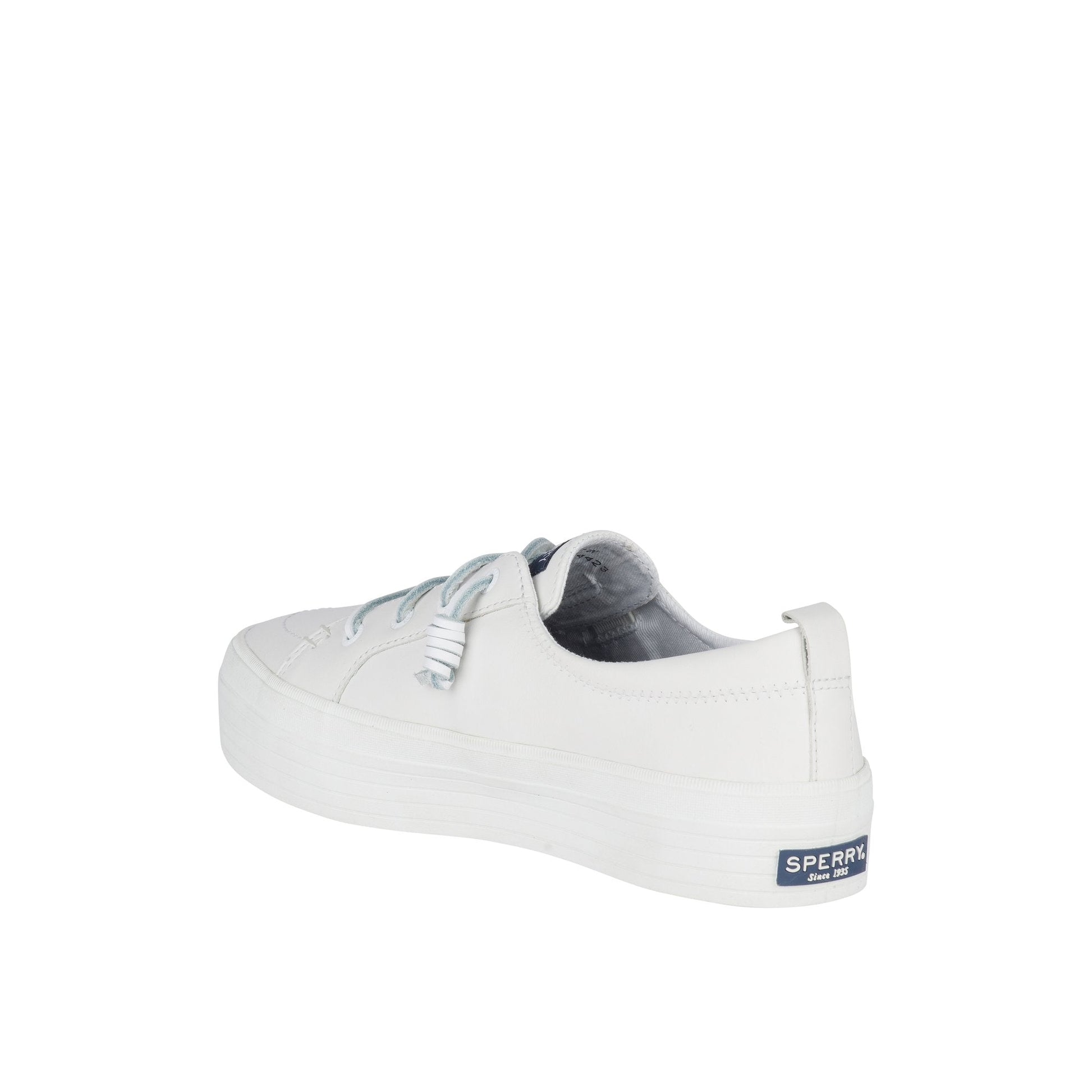 Crest Vibe Platform Leather Sneaker Sperry