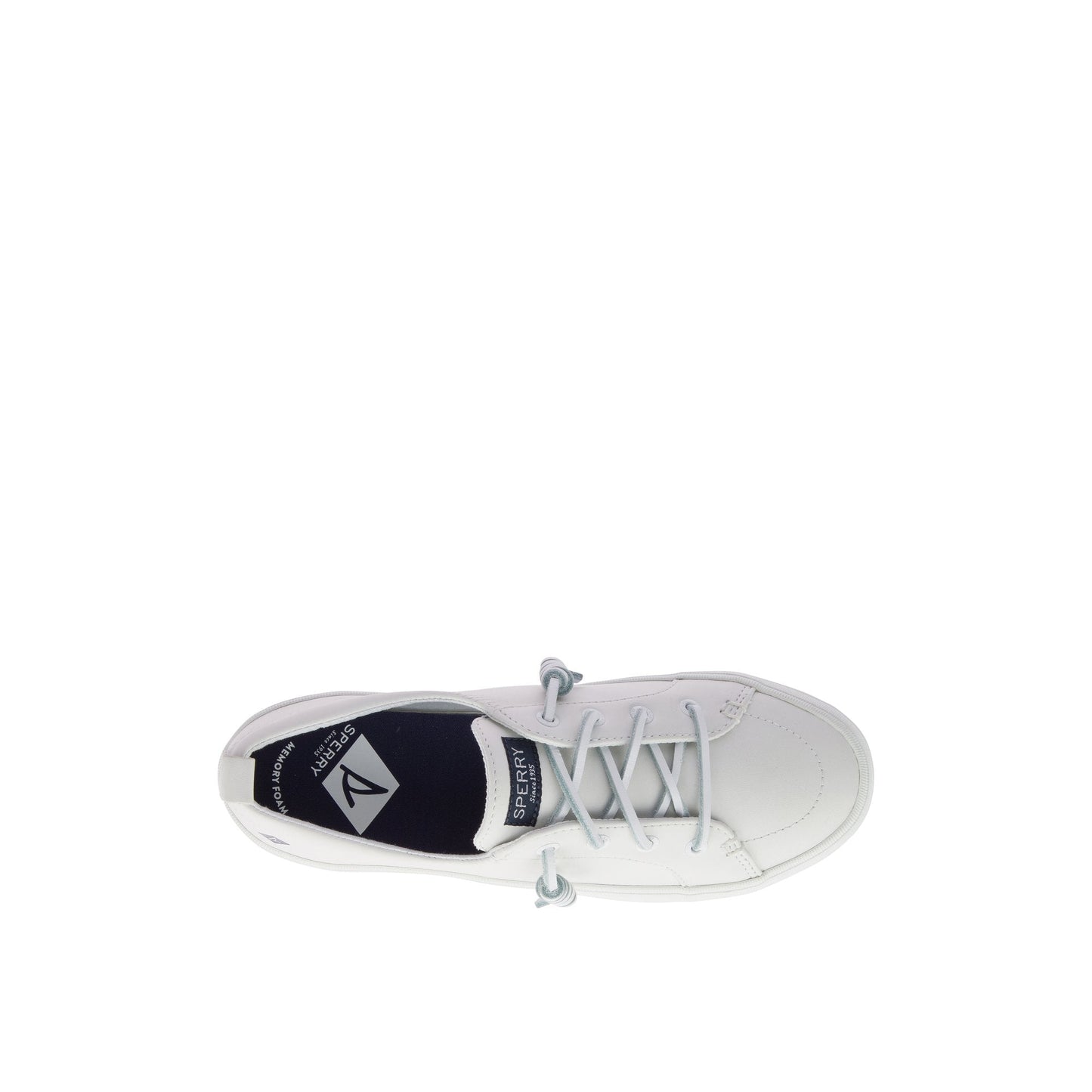 Crest Vibe Platform Leather Sneaker Sperry