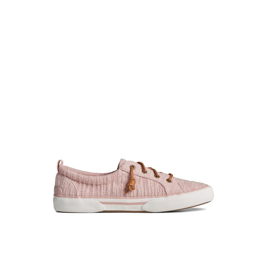 Pier Wave Lace Up Sneaker Light Red Sperry